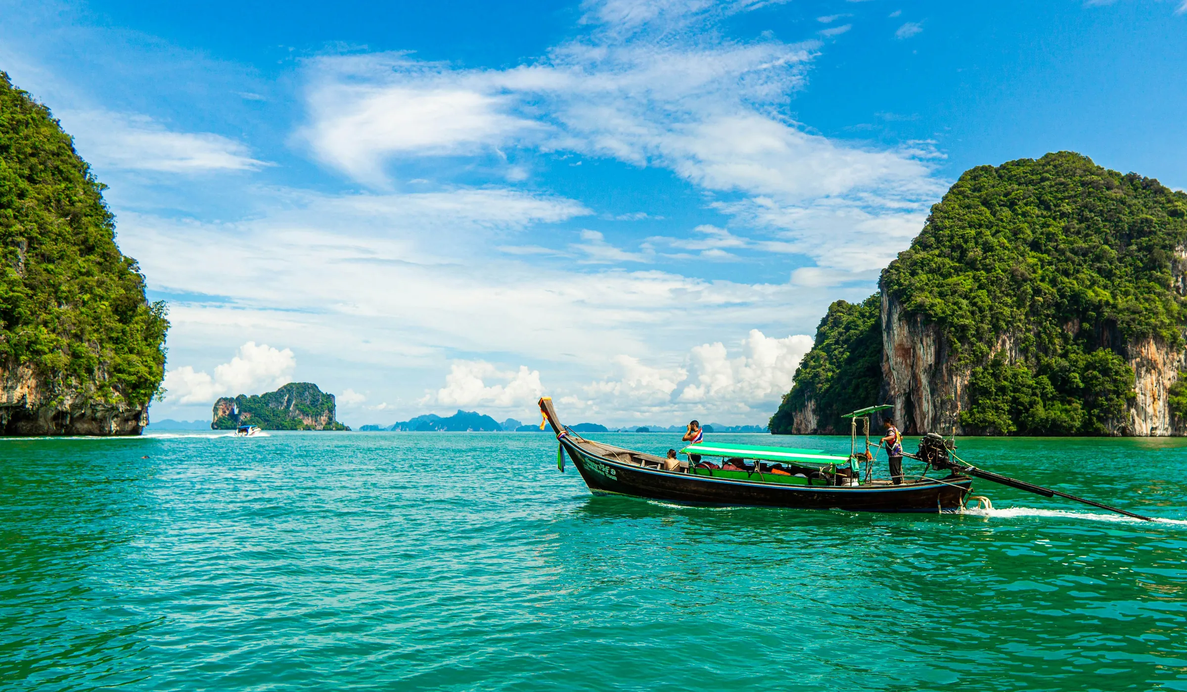 Thai coastline
